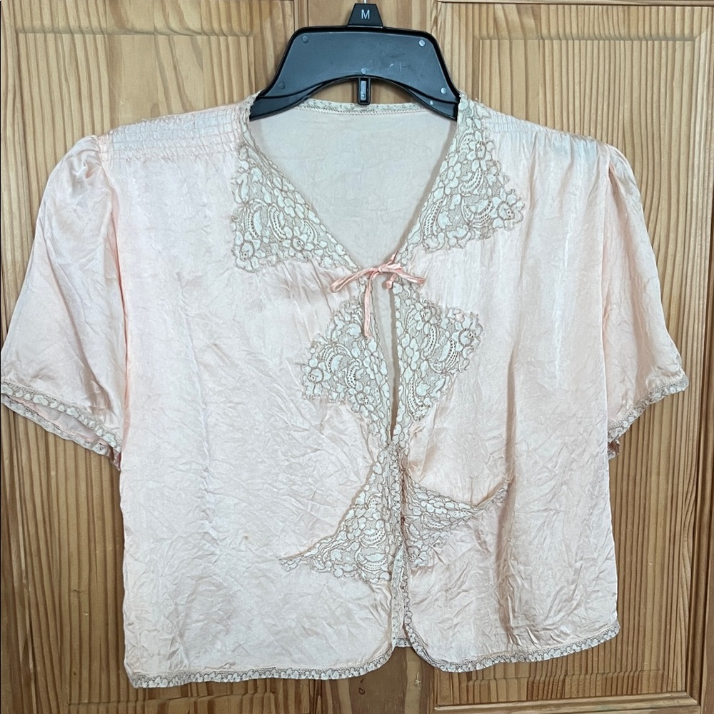 Vintage bed coat